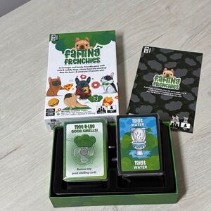 Boss Dog Games Farting Frenchies Card Game Party Strategy Cards Fun Gift